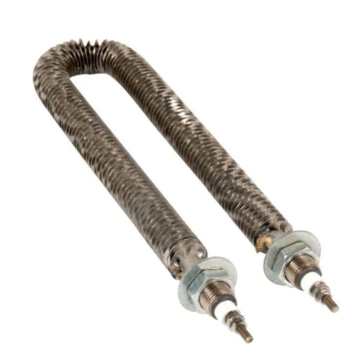 Hongtai 2000W Fin Tube สแตนเลสไฟฟ้าเครื่องทำอากาศสำหรับโหลดธนาคาร
