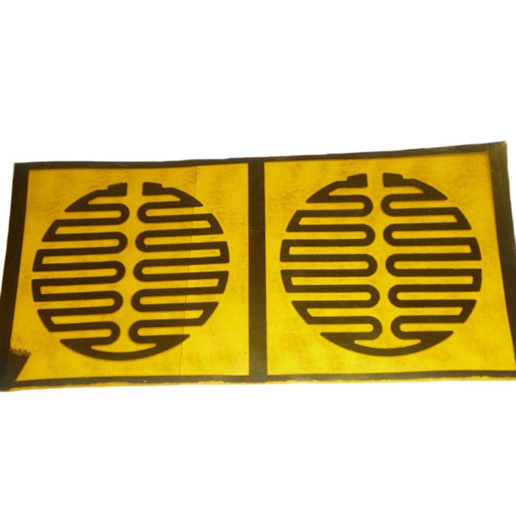 องค์ประกอบความร้อนของฟิล์มบาง Kapton Polyimide